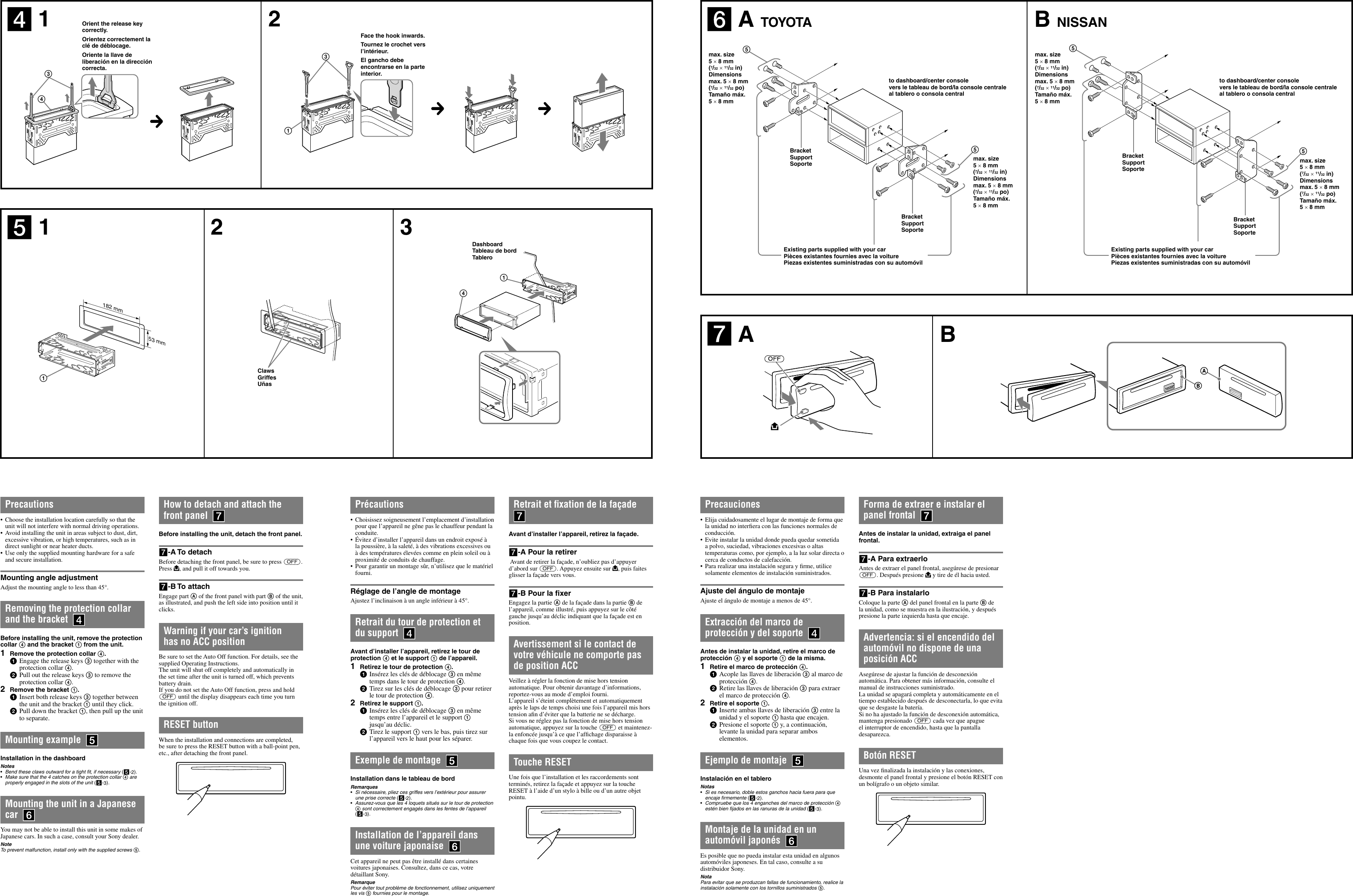 Sony Mex Bt2600 Installation Connections Manual