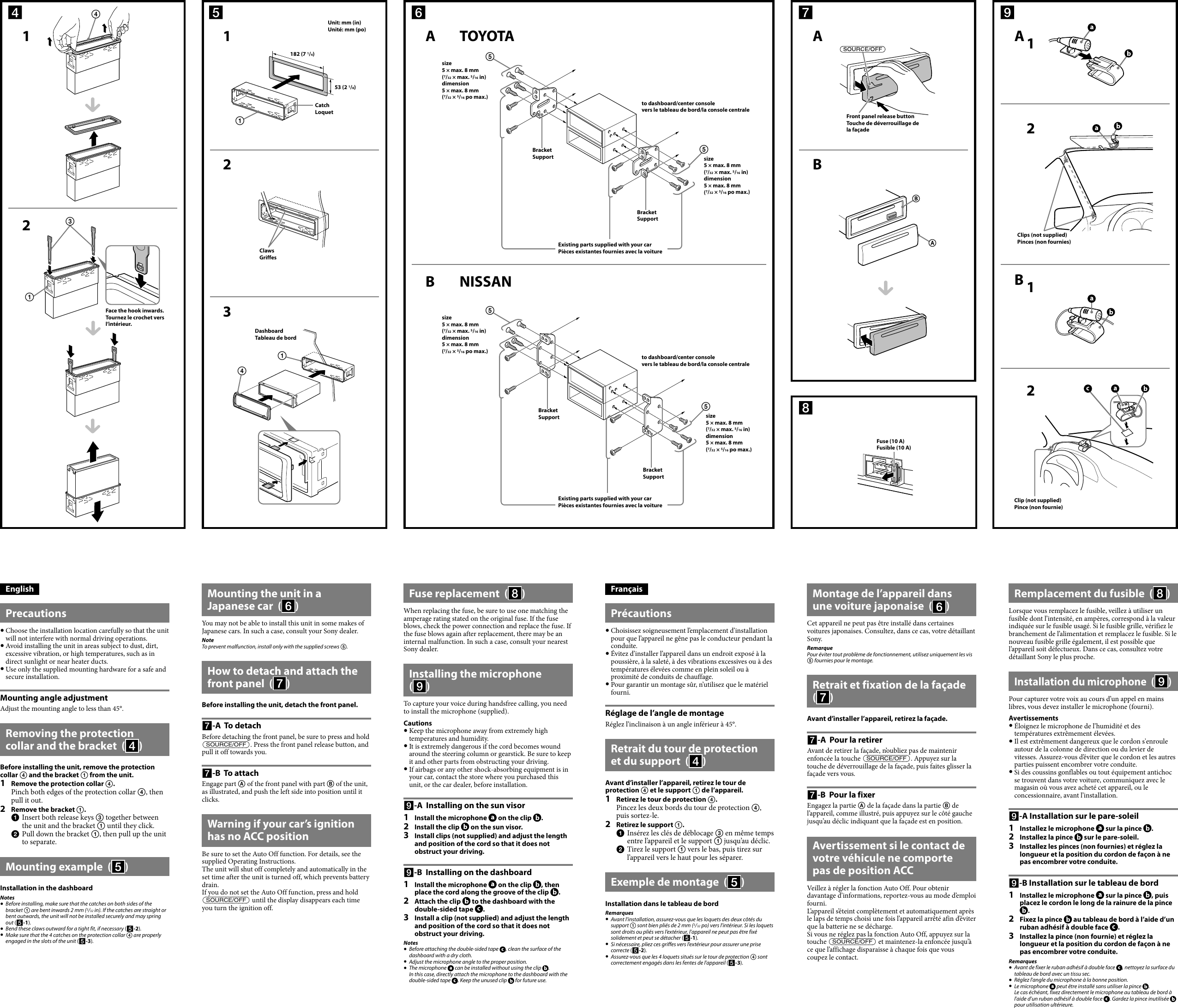 Page 2 of 2 - Sony Sony-Mex-Gs600Bt-Installation-Connections-Manual- MEX-GS600BT Sony-mex-gs600bt-installation-connections-manual