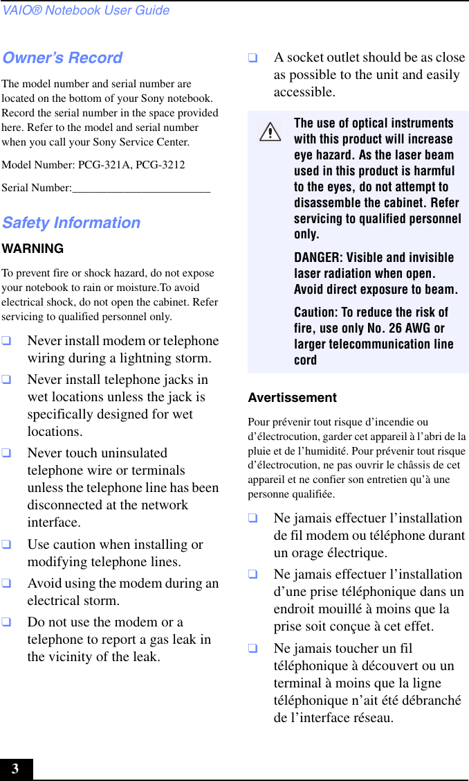 Sony Pcg Sr17 Users Manual Mercuryug