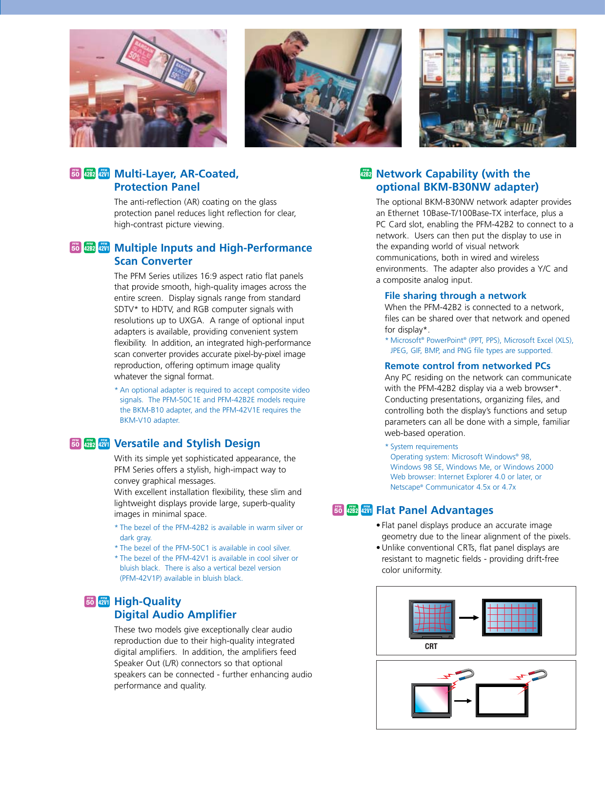 Page 3 of 6 - Sony Sony-Pfm-42B2-Users-Manual- MK10071V1  Sony-pfm-42b2-users-manual