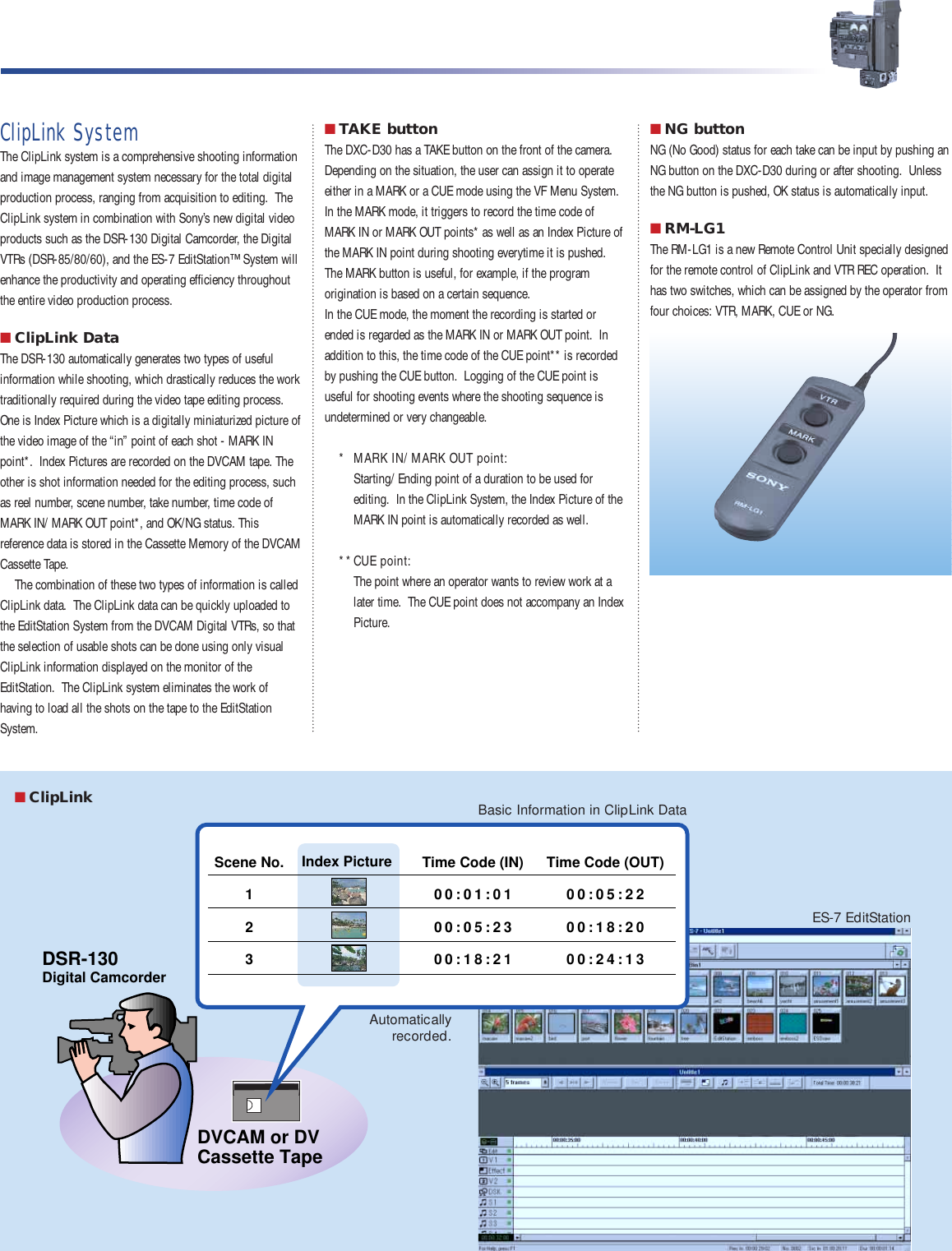 Page 8 of 12 - Sony Sony-Sony-Camcorder-Dxc-D30-Users-Manual- DXC-30 (NTSC)  Sony-sony-camcorder-dxc-d30-users-manual