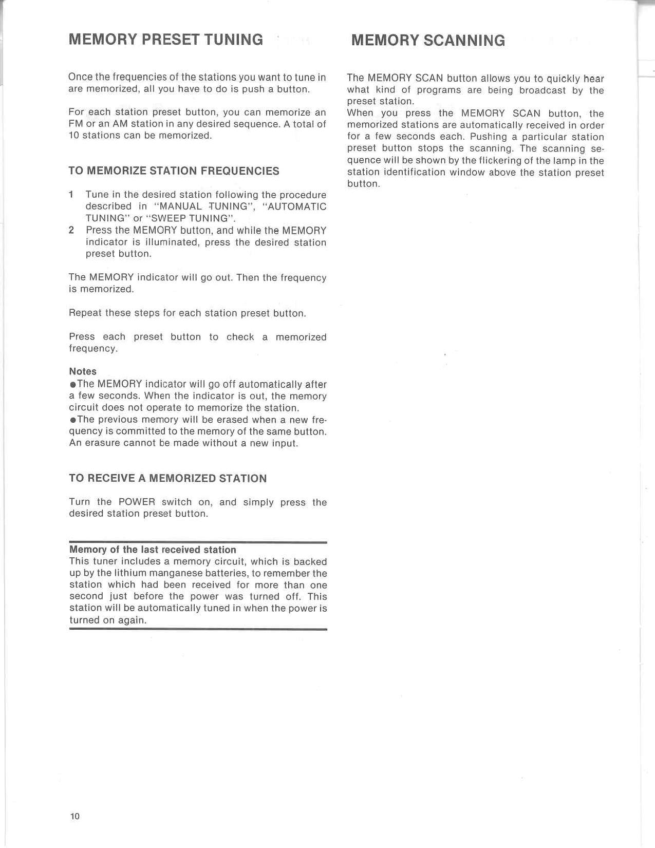 Page 10 of 12 - Sony Sony-St-Jx410-Users-Manual-  Sony-st-jx410-users-manual