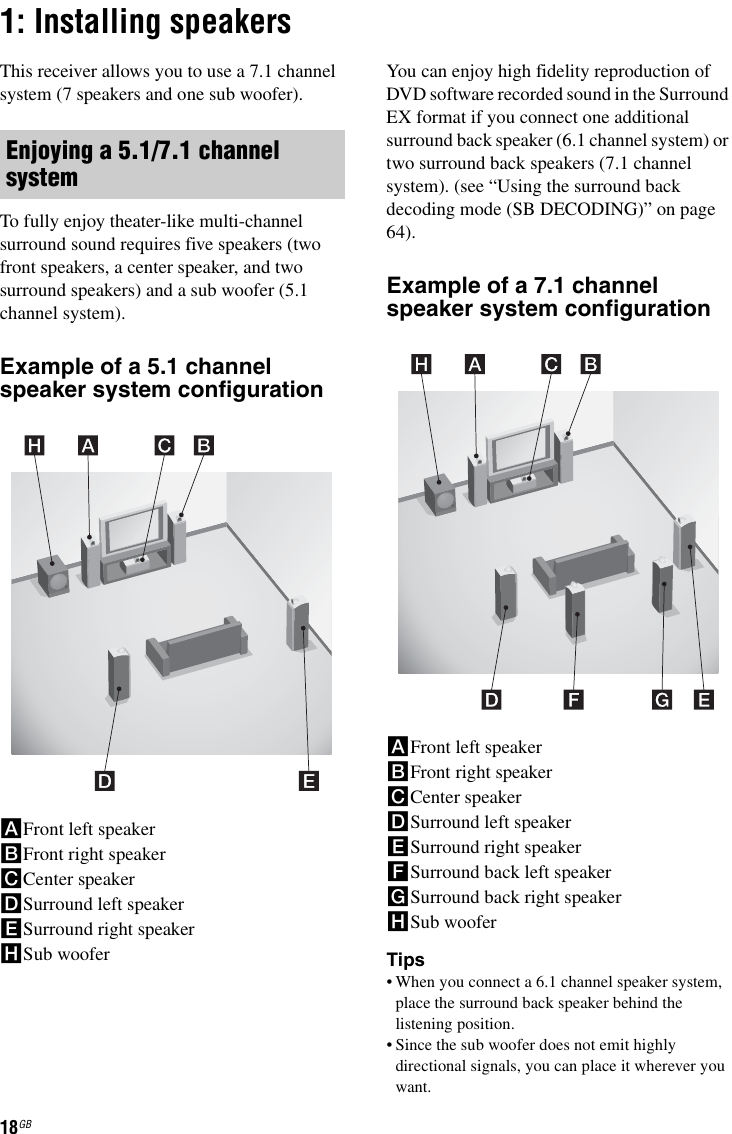 Sony Str Da30es Users Manual