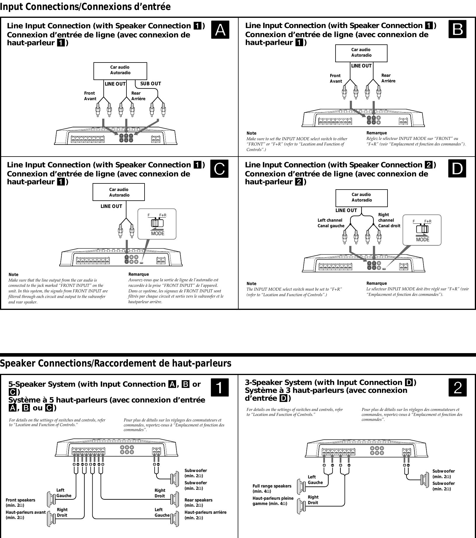 Page 4 of 4 - Sony Sony-Xm-1505Sx-Operating-Instructions- XM-1505SX  Sony-xm-1505sx-operating-instructions