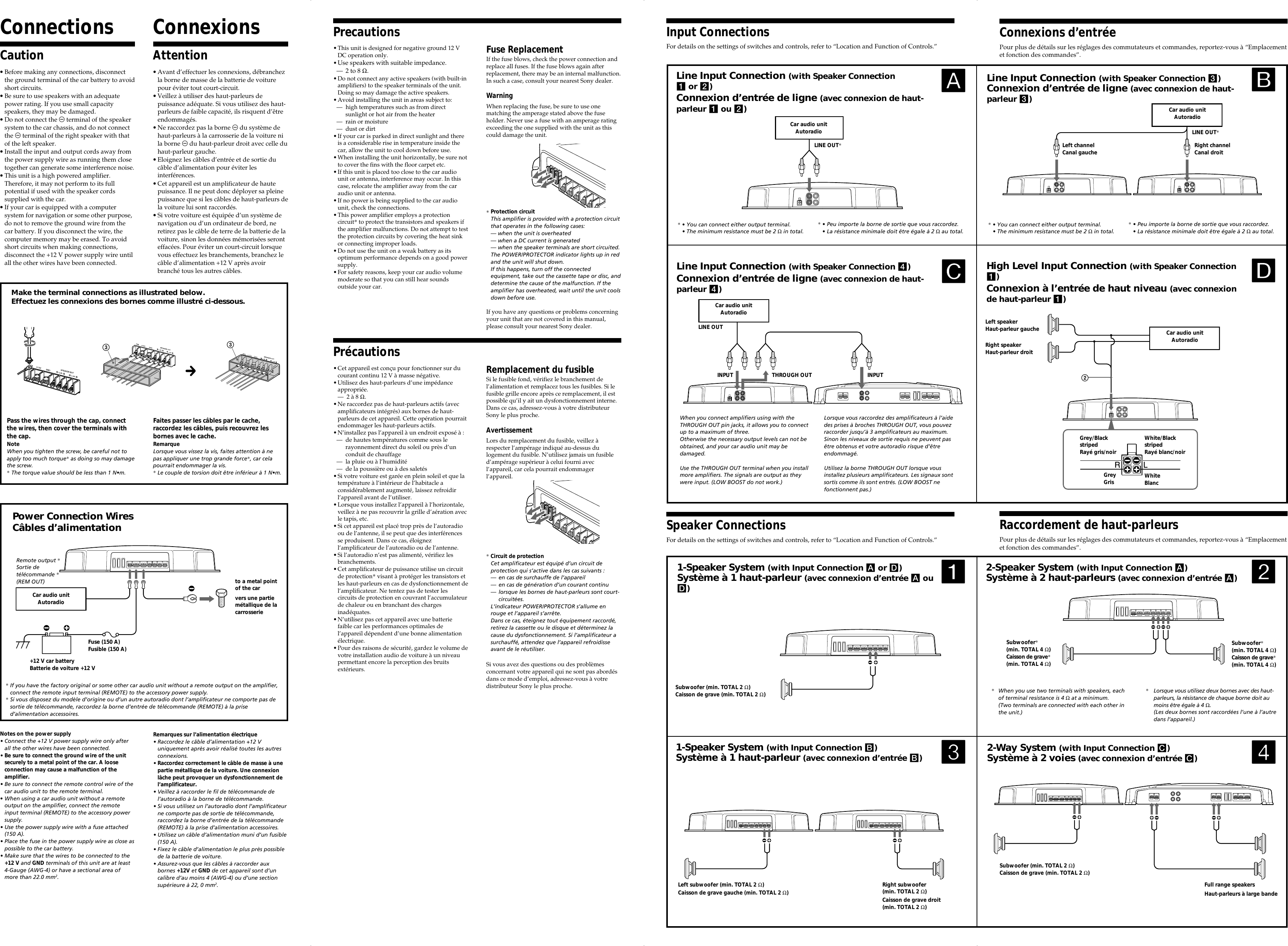 Sony Xm D1000P5 Operating Instructions