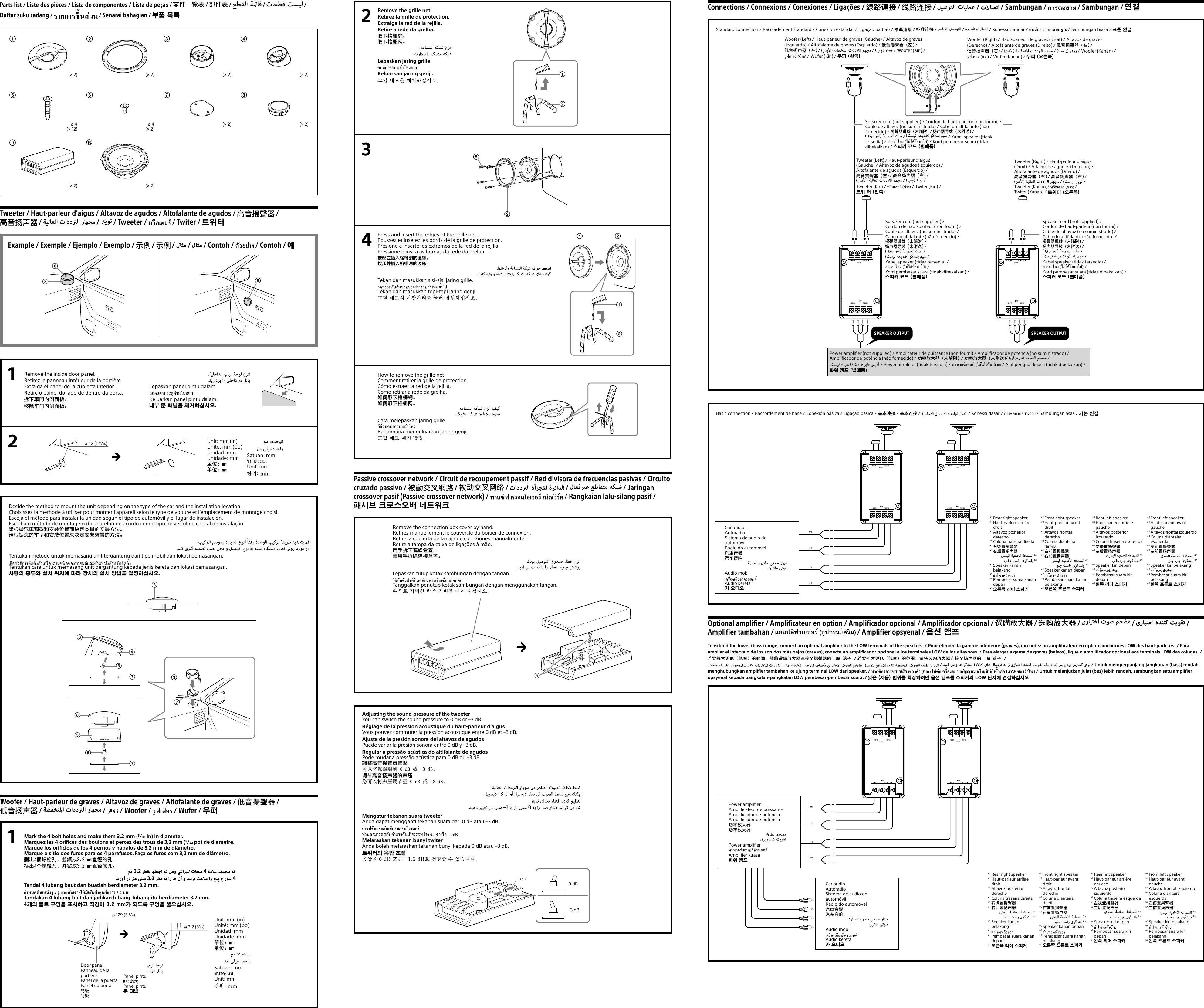 Page 2 of 2 - Sony Sony-Xs-Gs1621C-Operating-Instructions-  Sony-xs-gs1621c-operating-instructions