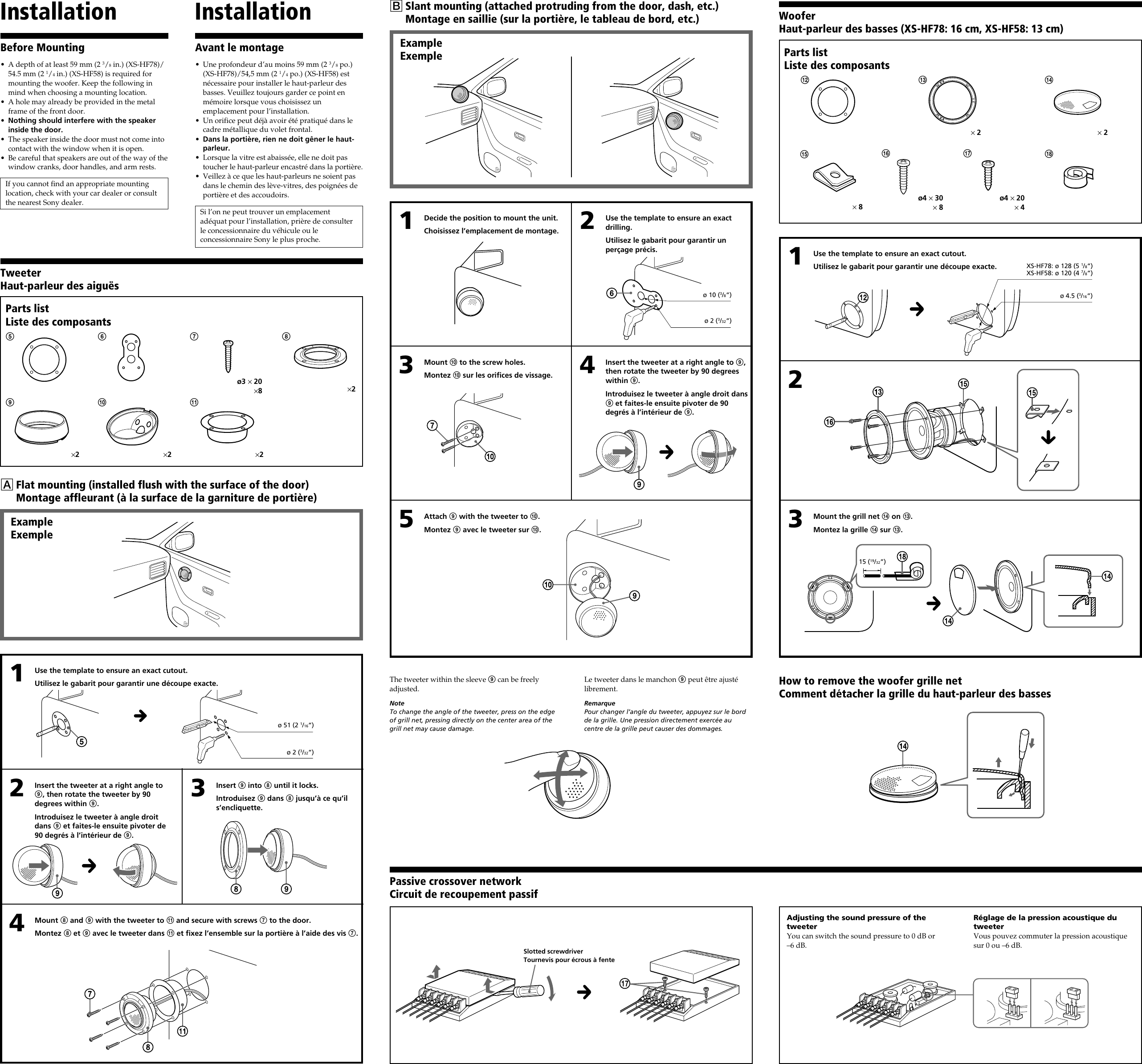 Page 2 of 2 - Sony Sony-Xs-Hf78-Users-Manual- XS-HF78/HF58  Sony-xs-hf78-users-manual