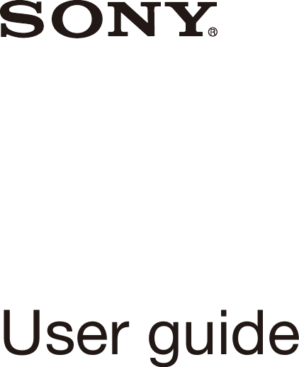 User guideTM Z2 TabletSGP561