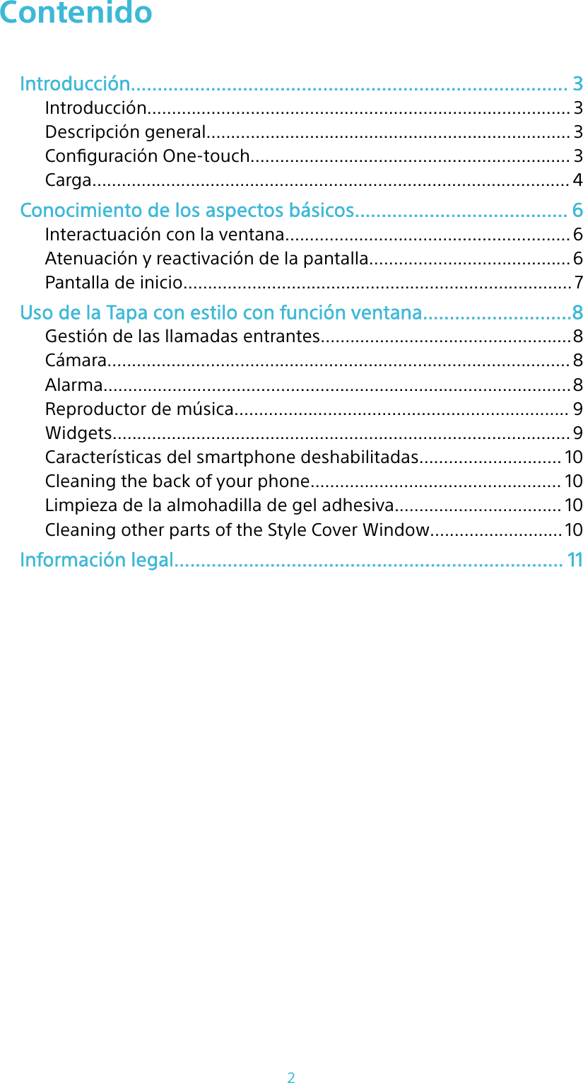 Page 2 of 11 - User Guide  Userguide ES SCR26 2