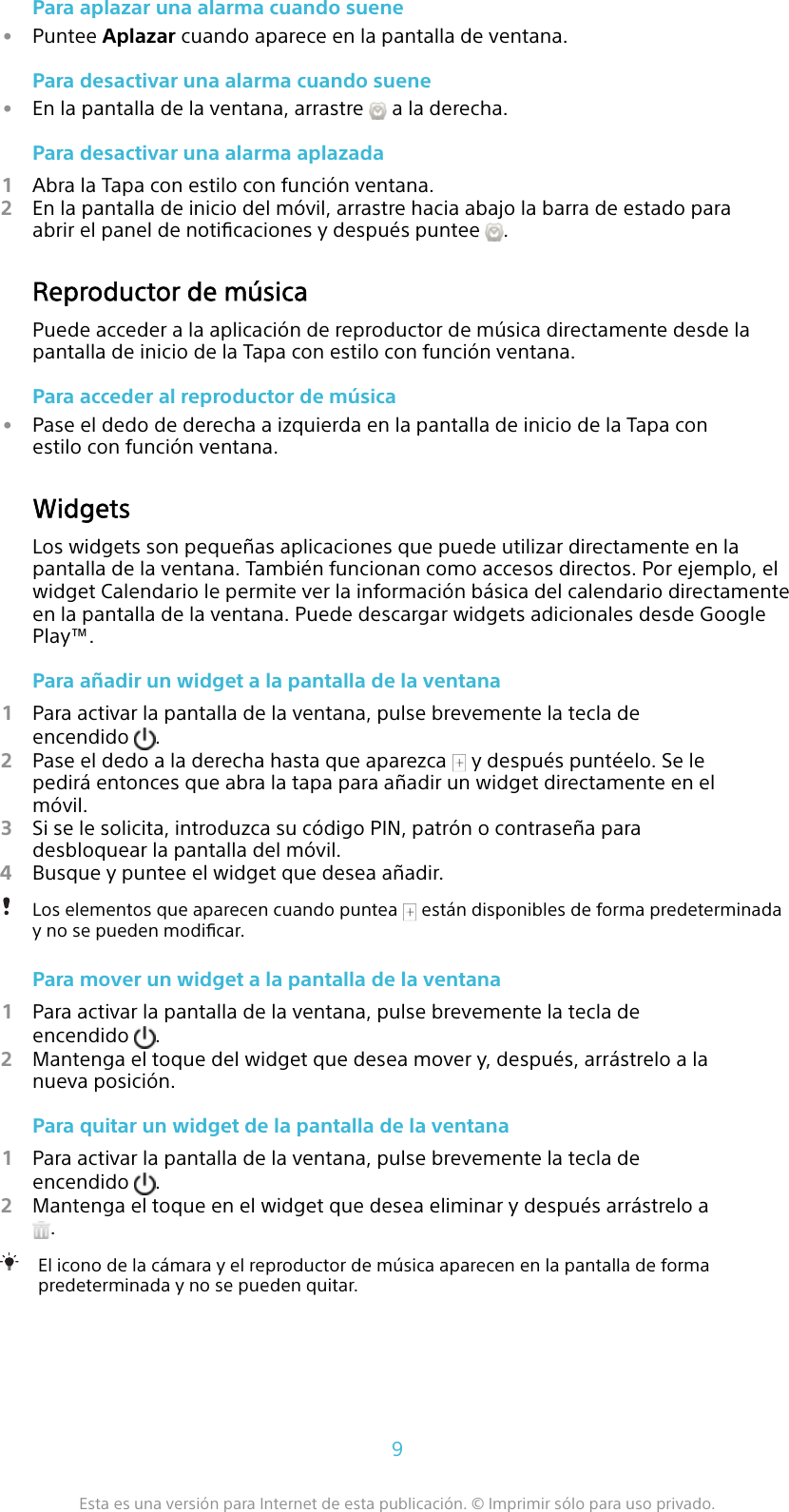 Page 9 of 11 - User Guide  Userguide ES SCR26 2