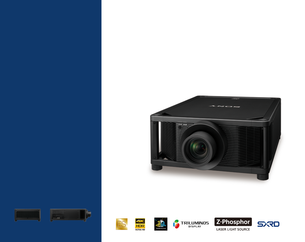 Sony VPL HW45 User Manual 2017 Home Cinema Projectors Brochure FY17