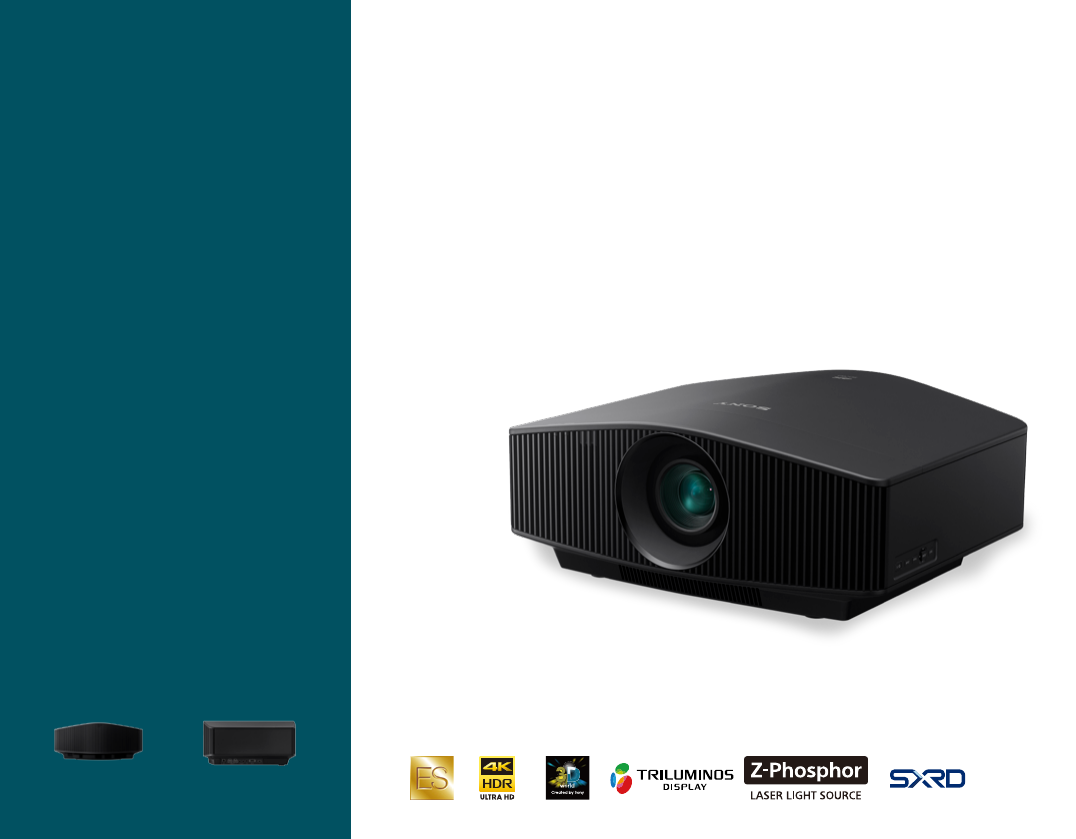 Sony VPL HW45 User Manual 2017 Home Cinema Projectors Brochure FY17