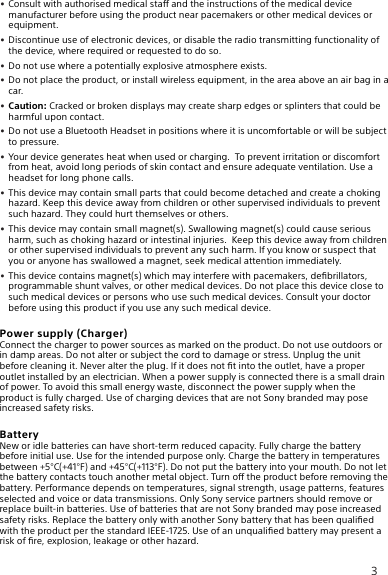 Page 3 of 11 - Important Information  Warranty Phones GB 24 8
