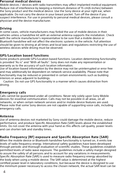 Page 4 of 11 - Important Information  Warranty Phones GB 24 8