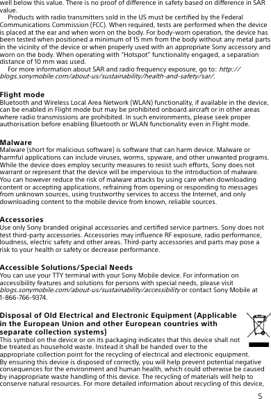 Page 5 of 11 - Important Information  Warranty Phones GB 24 8