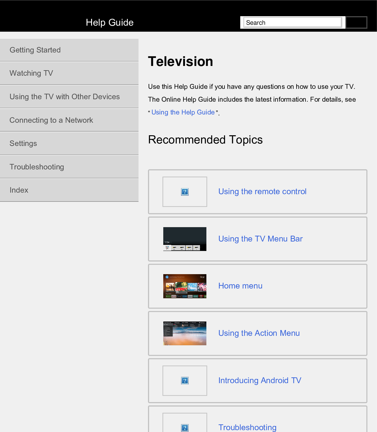 Sony XBR 49X900F Help Guide User Manual (Printable PDF) Docget