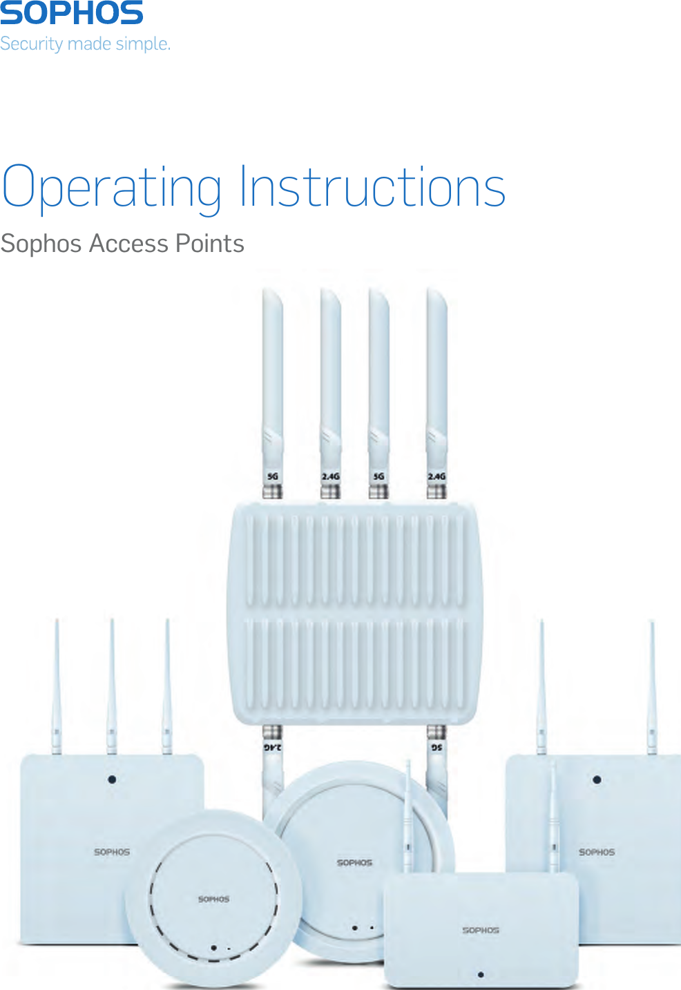 Operating InstructionsSophos Access Points