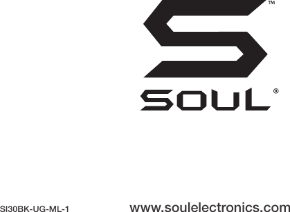 SI30BK-UG-ML-1 www.soulelectronics.com