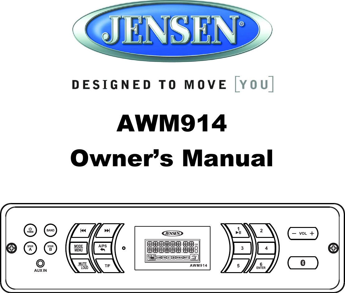  AWM914 Owner’s Manual 