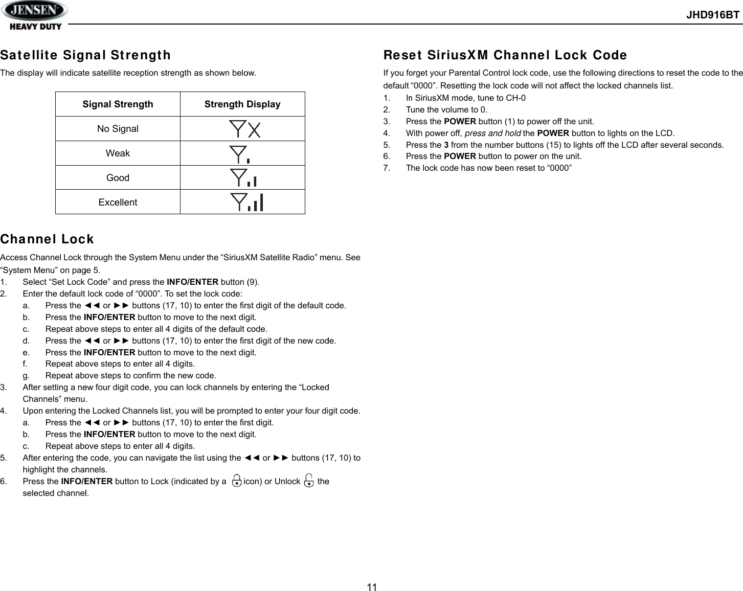 Page 13 of Sounding Audio JHD916BT Heavy Duty Car Audio User Manual JHD916BT  cert