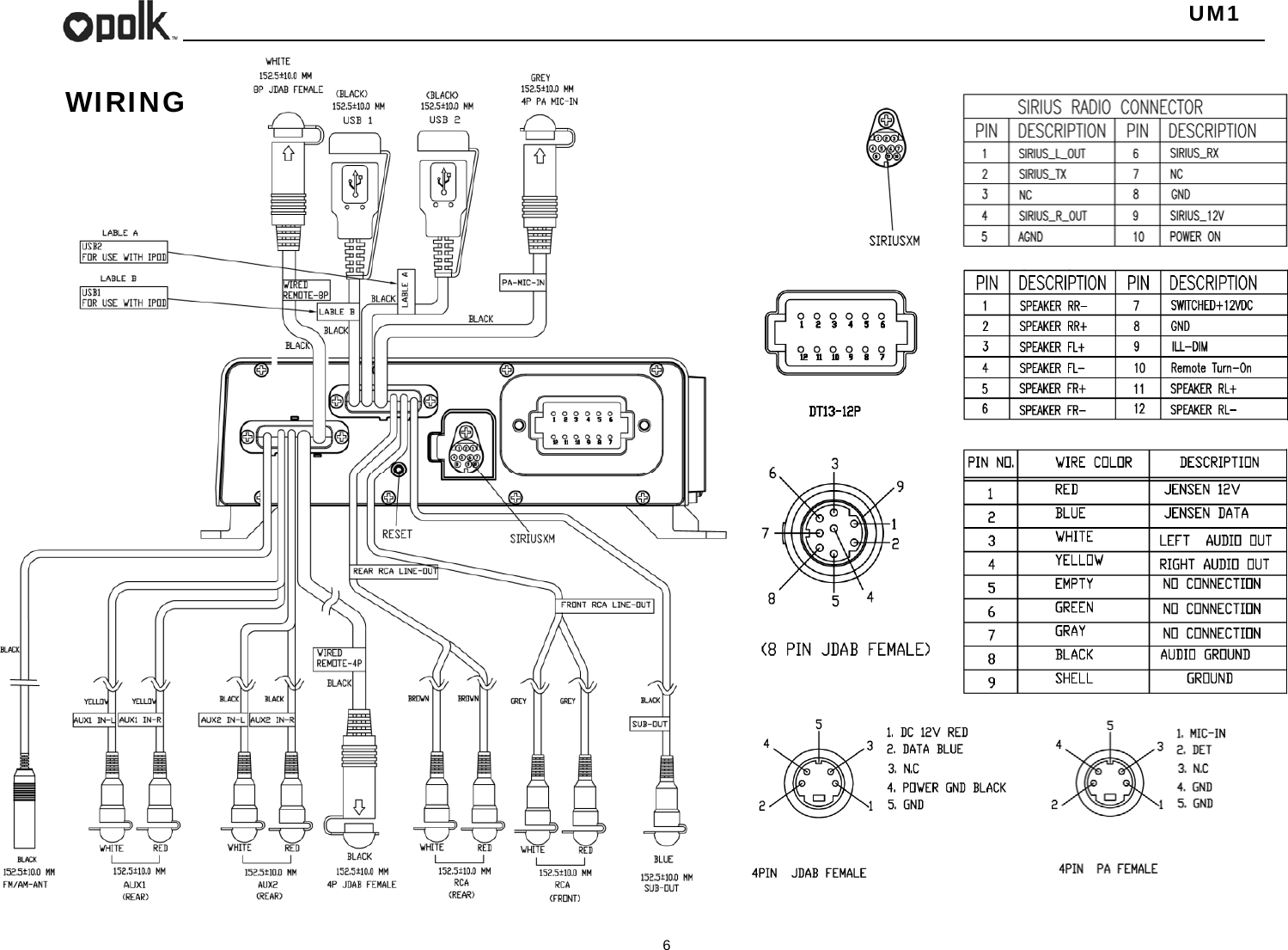   UM1  6    WIRING                                