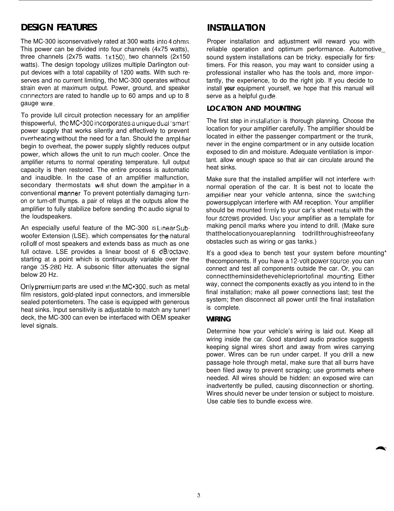 Page 4 of 7 - Soundstream-Technologies Soundstream-Technologies-Mc-300-Users-Manual- Soundstream-technologies-mc-300-users-manual