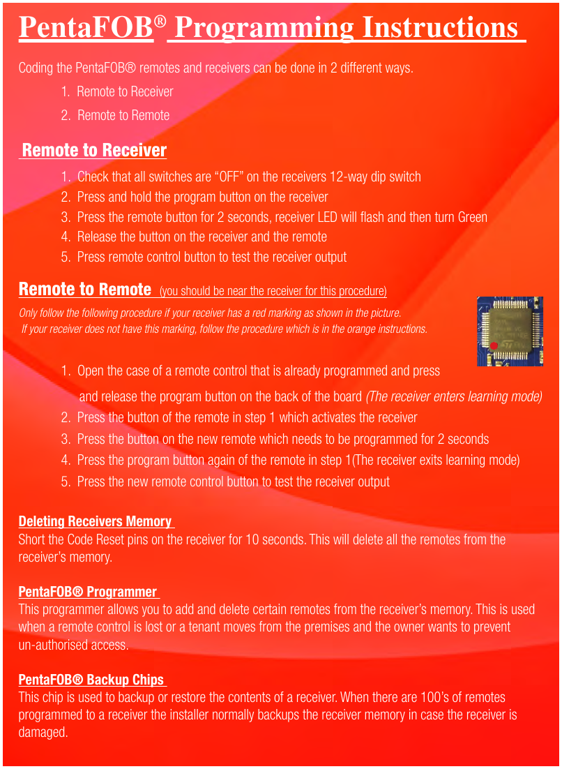 Page 4 of South Pacific Electronics FOB433 Keyring Remote Control User Manual 2