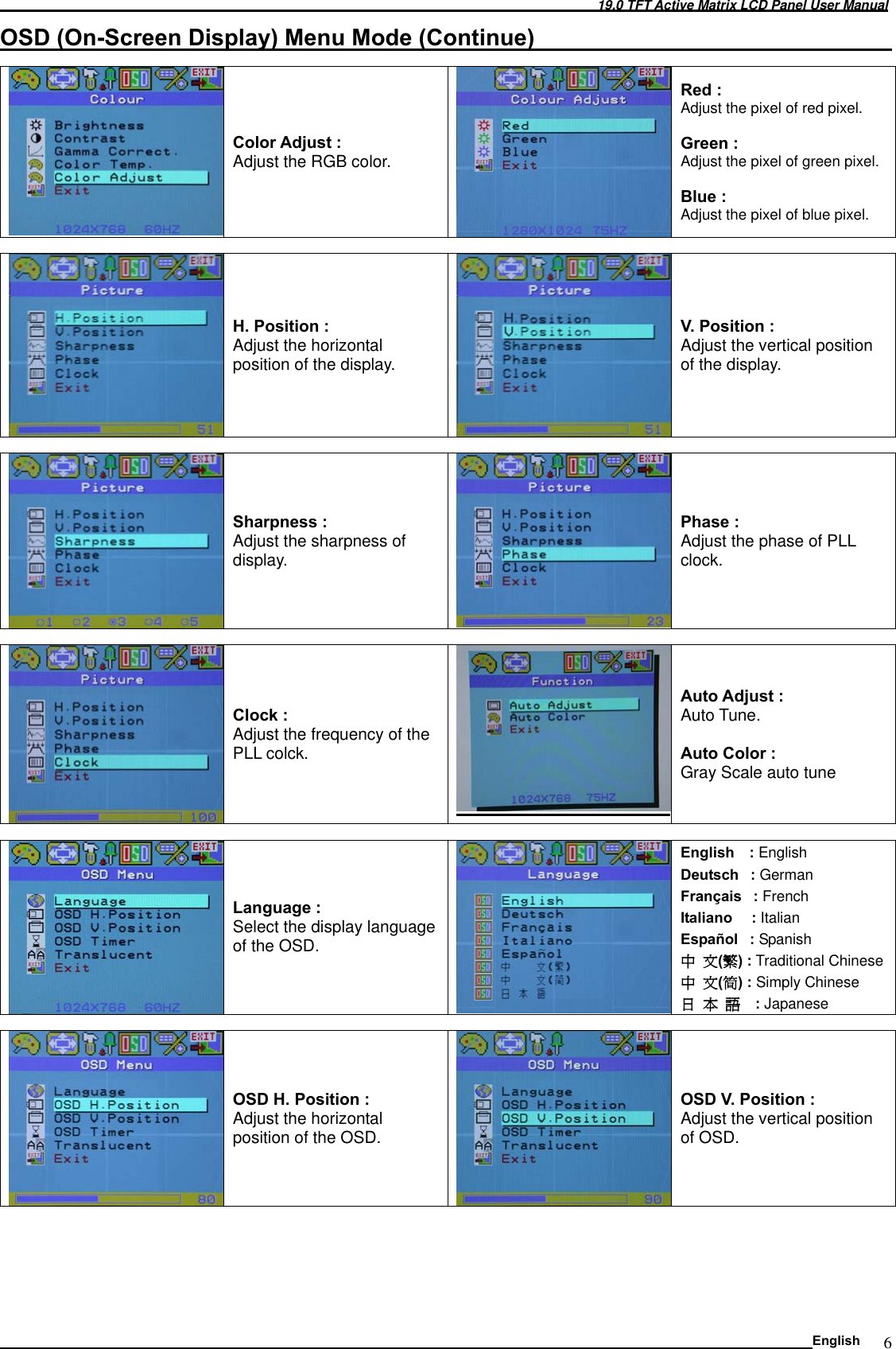 Page 7 of 10 - Soyo Soyo-M19Gs-Users-Manual M19GS English V1.0