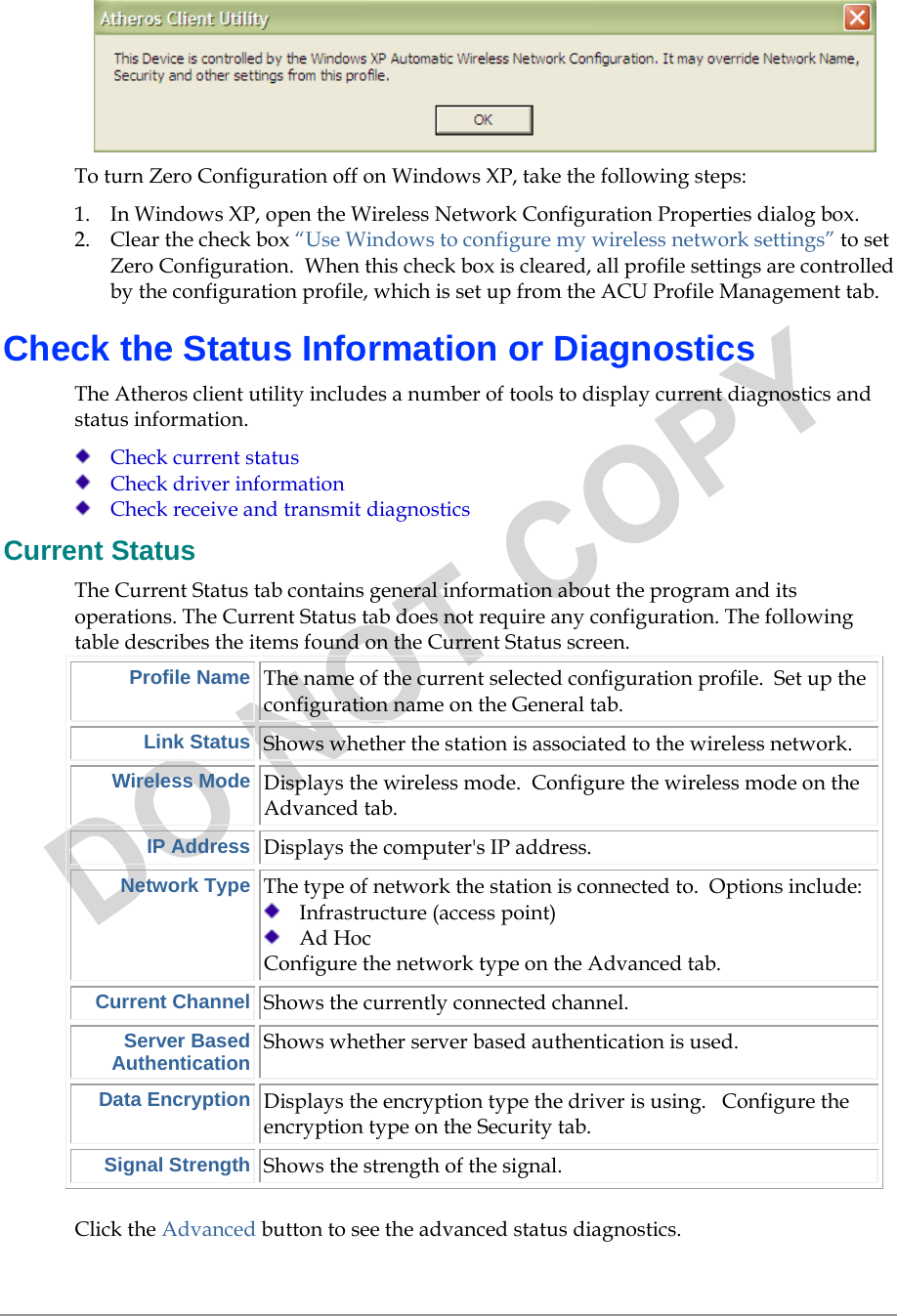 Page 18 of SparkLAN Communications WPEQ261ACNIBT 802.11ac/a/b/g/n 2T2R Industrial-graded Wi-Fi / Bluetooth 4.2 Combo Half mini PCIe Module User Manual rev 2