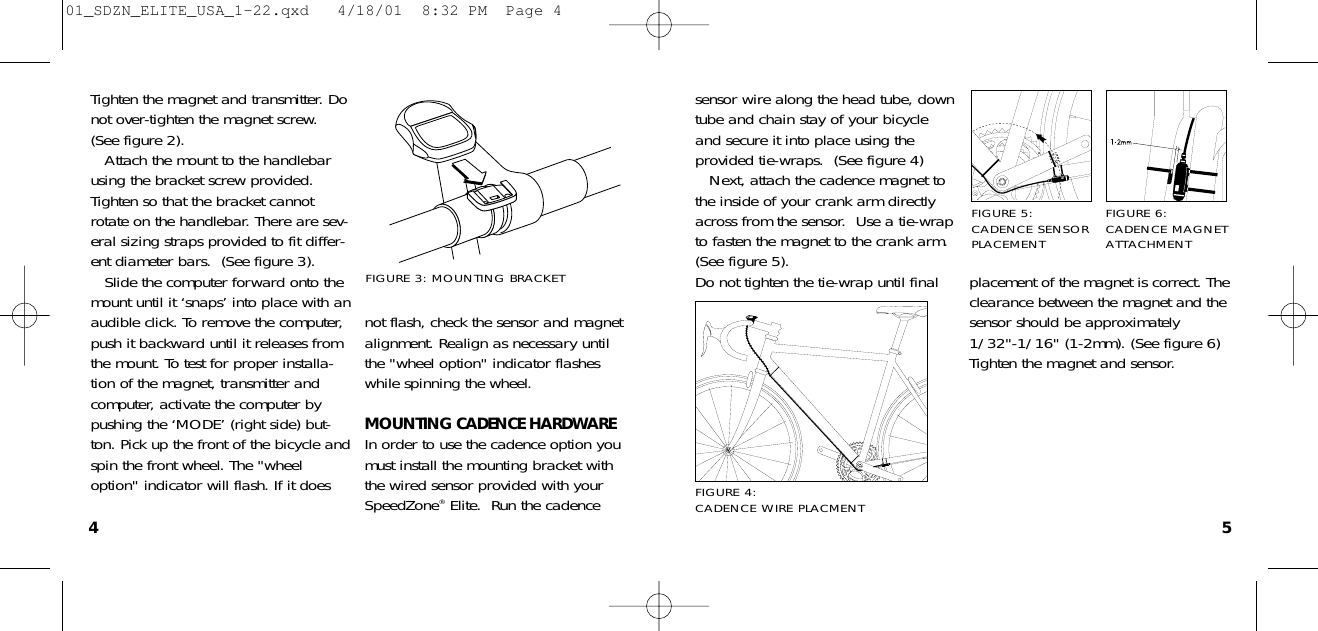 Page 3 of 12 - Specialized Specialized-Elite-Cylcocomputer-Users-Manual- 01_SDZN_ELITE_USA_1-22  Specialized-elite-cylcocomputer-users-manual