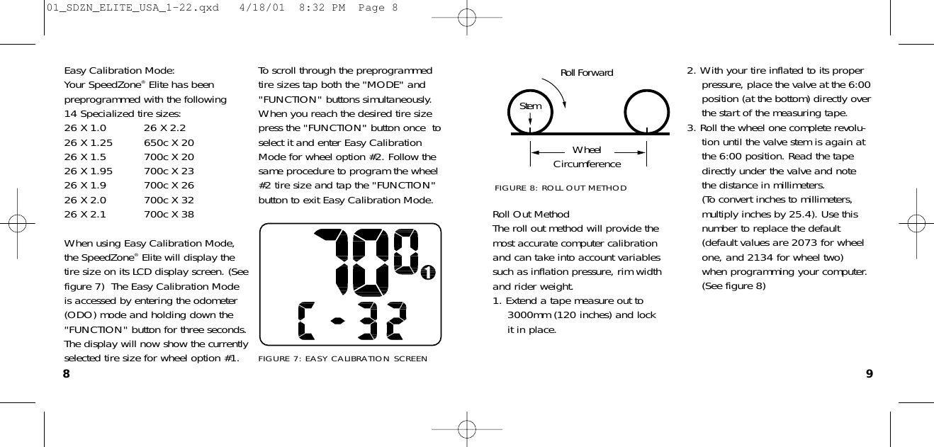 Page 5 of 12 - Specialized Specialized-Elite-Cylcocomputer-Users-Manual- 01_SDZN_ELITE_USA_1-22  Specialized-elite-cylcocomputer-users-manual