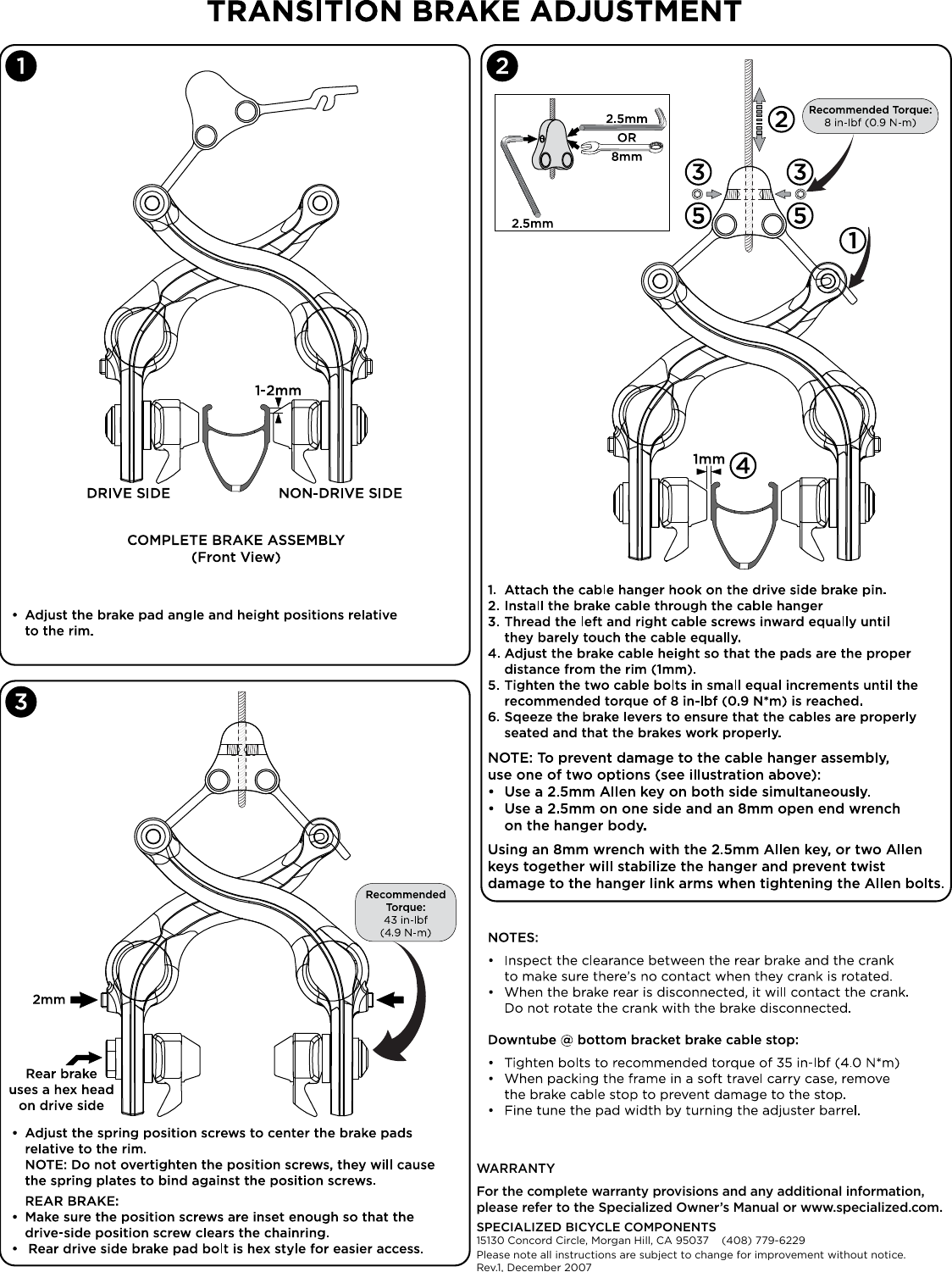 Page 3 of 3 - Specialized Specialized-Transition-Carbon-All-s-Users-Manual-  Specialized-transition-carbon-all-s-users-manual