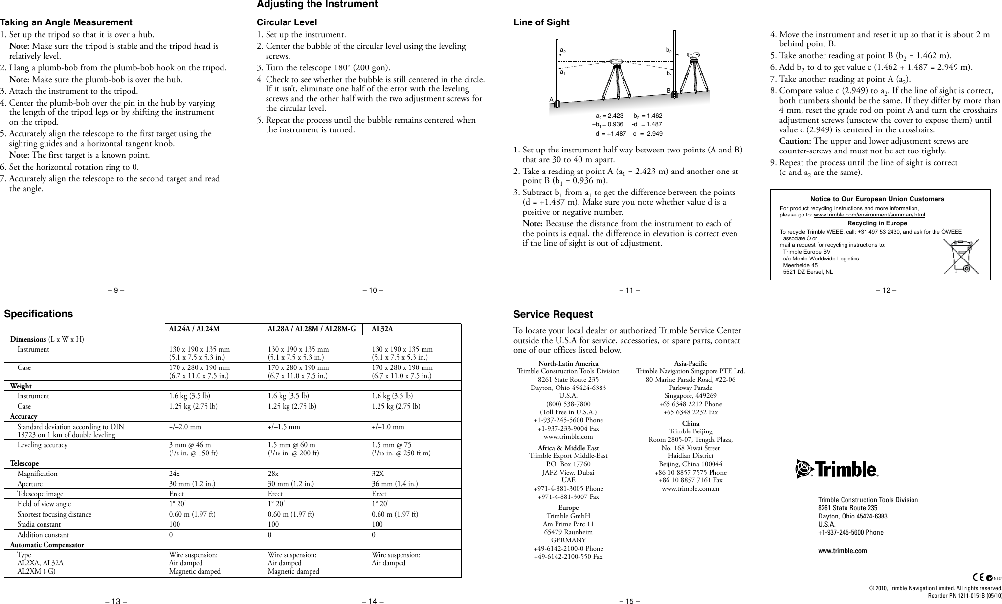 Page 2 of 2 - Spectra Spectra-Al24A-Users-Manual-  Spectra-al24a-users-manual