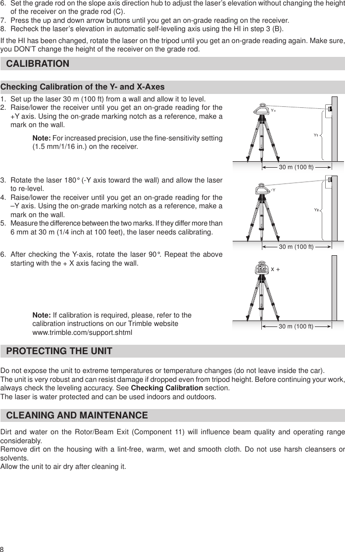 Page 8 of 12 - Spectra Spectra-Ll100-2-Users-Manual-  Spectra-ll100-2-users-manual