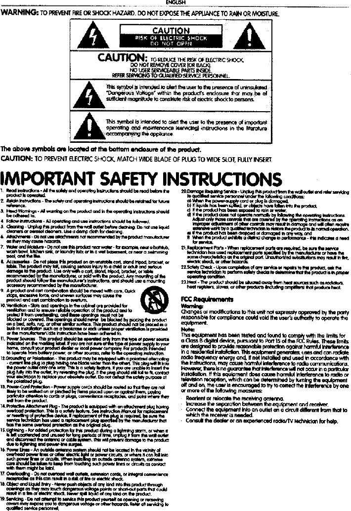 Page 2 of 5 - Spirit Of St Louis 841305 User Manual  CD PLAYER - Manuals And Guides L0402265