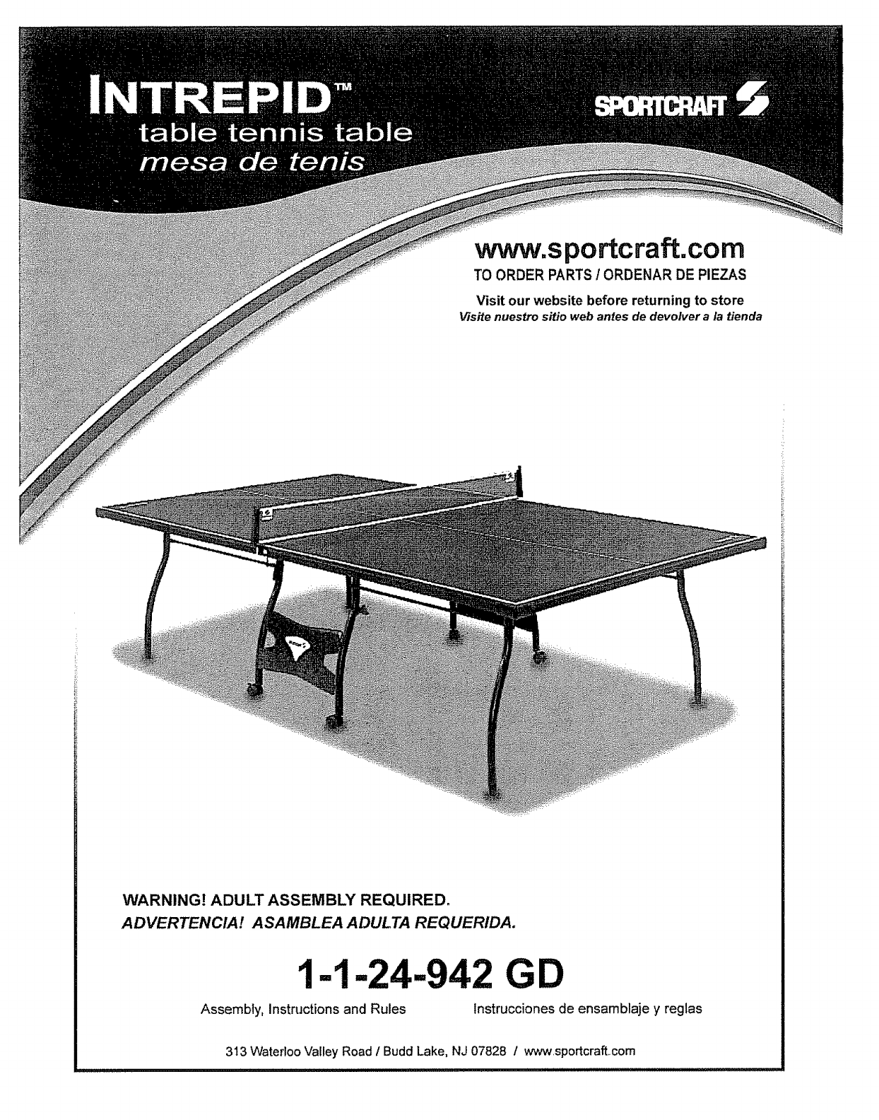 Sportcraft Table Tennis Parts Decoration Jacques Garcia