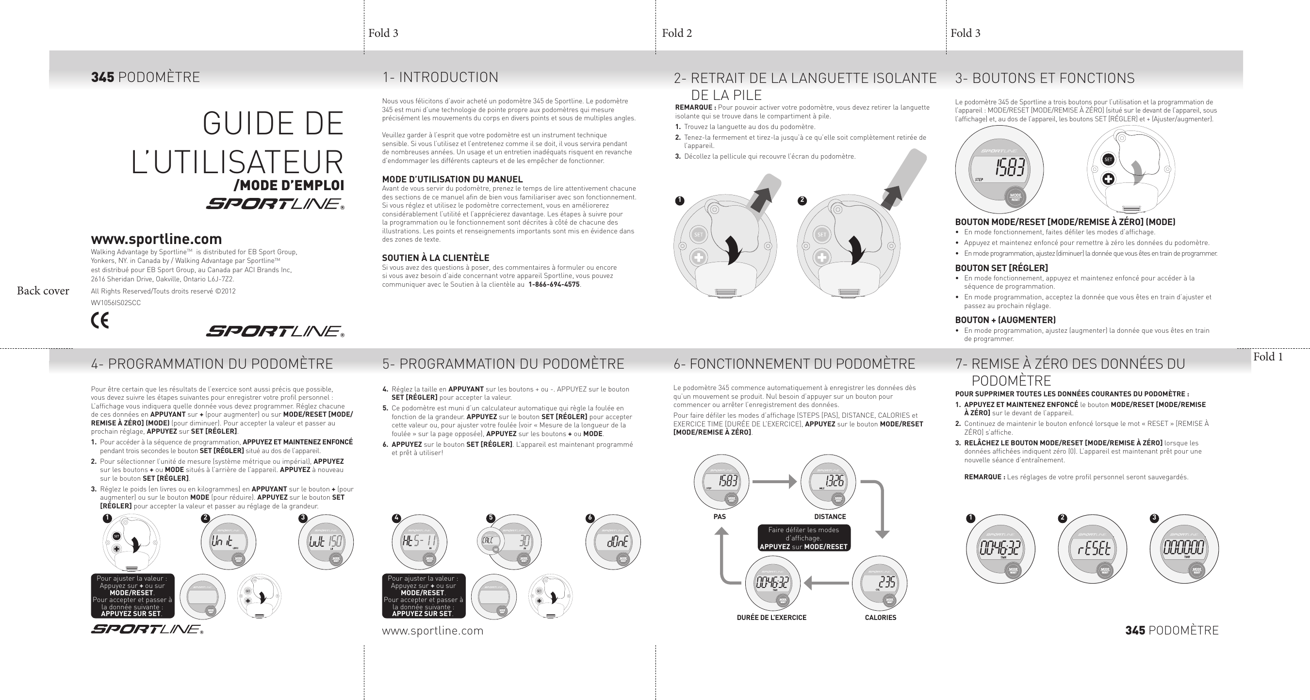Page 3 of 4 - Sportline 345 WV1056IS02SCC User Manual  To The D8a7ac17-7a2d-4d96-9b66-f136b2680257