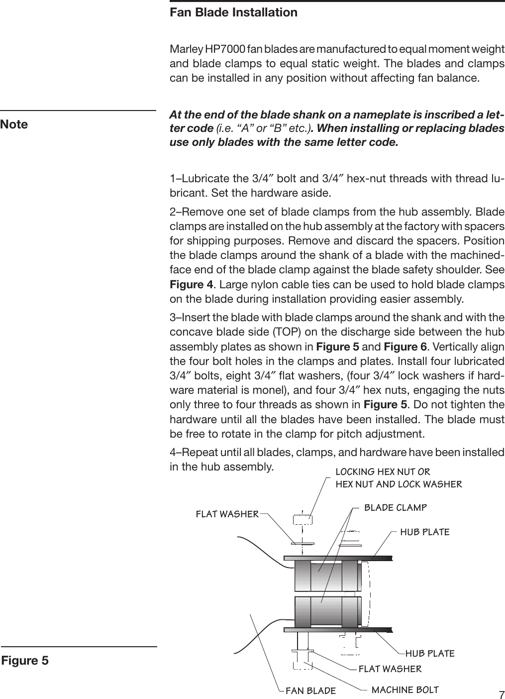 Page 7 of 12 - Spx-Cooling-Technologies Spx-Cooling-Technologies-Marley-Hp700-Users-Manual-  Spx-cooling-technologies-marley-hp700-users-manual