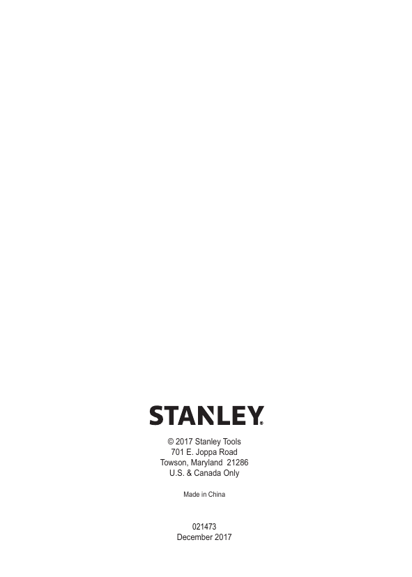 Page 13 of Stanley Black and Decker TLM330 Laser Distance Measurer User Manual TLM330S User Manual NA indd