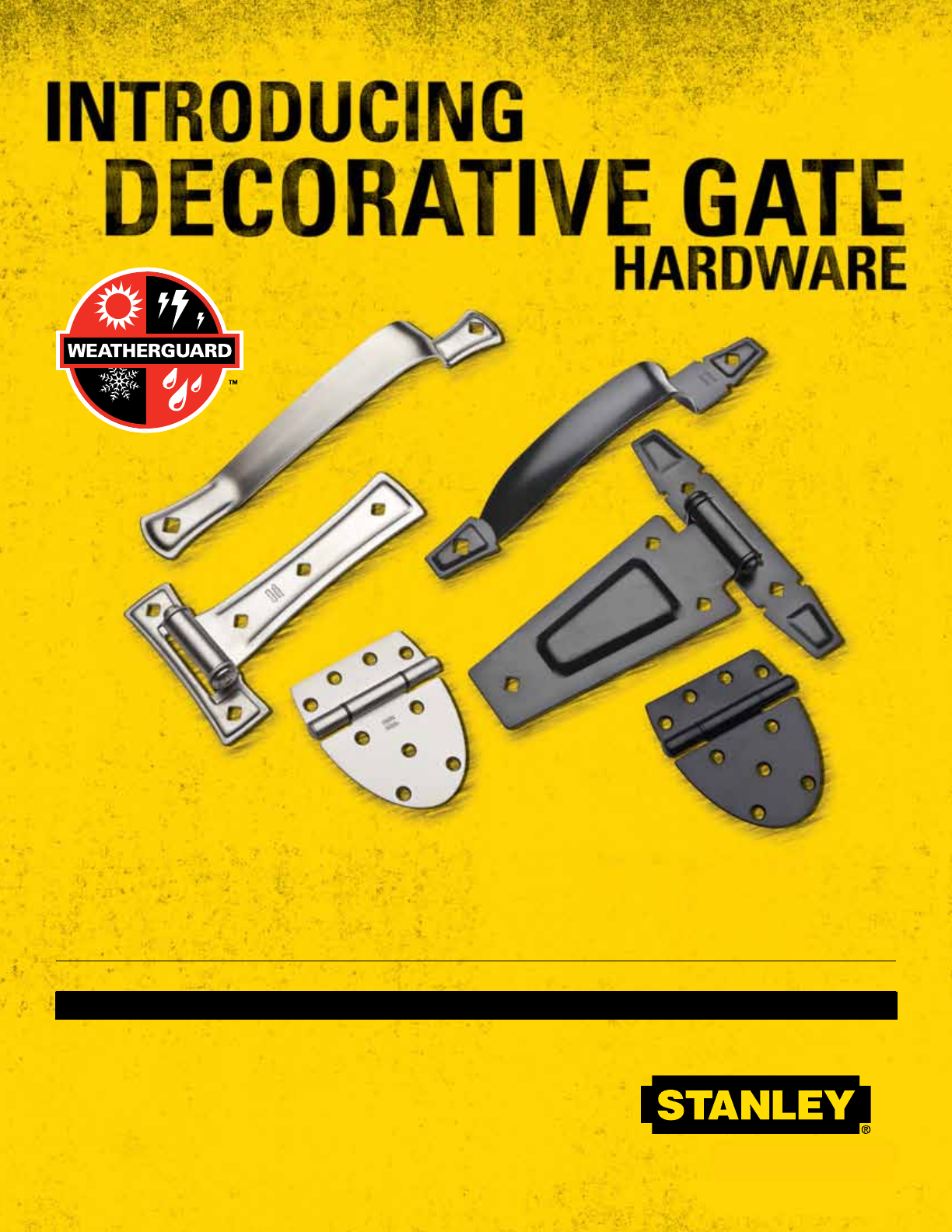 Stanley Security Decorative Gate Hardware 18219 Sh Ad