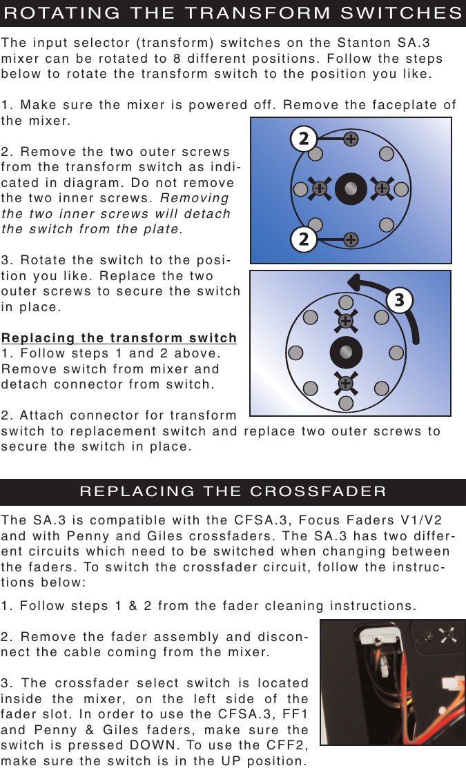 Page 10 of 12 - Stanton SA.3  User Manual To The D2cff87e-e50c-4af0-979c-d94c82073f76