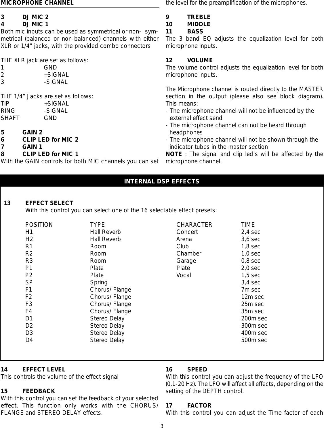 Page 4 of 8 - Stanton Stanton-Professional-Valve-Dj-Mixer-Vrm-10-Users-Manual-  Stanton-professional-valve-dj-mixer-vrm-10-users-manual