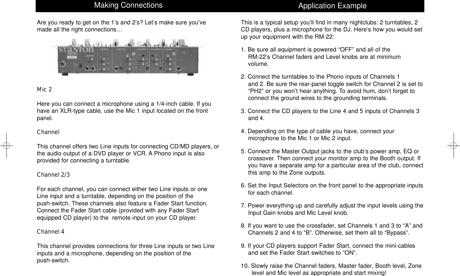 Page 4 of 6 - Stanton Stanton-Rm-22-Users-Manual- Stanton-rm-22-users-manual