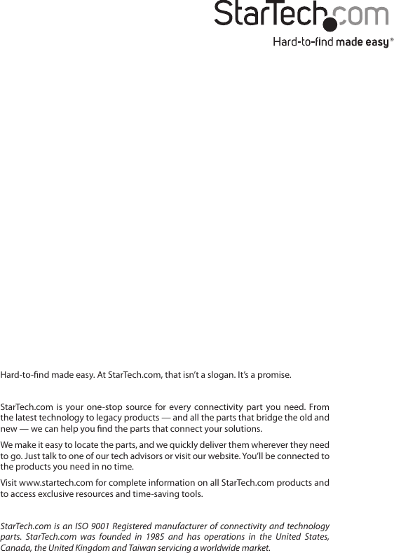 Page 11 of 11 - Star-Tech-Development Star-Tech-Development-Sat3510Bu3-Users-Manual- Star-tech-development-sat3510bu3-users-manual