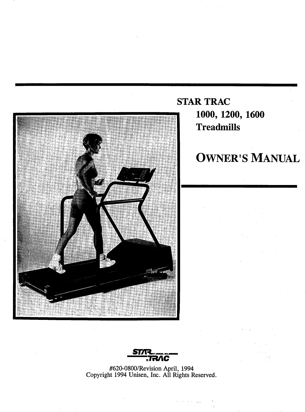 Maxi Trac User Guide.pdf Star Trac 1000 Users Manual