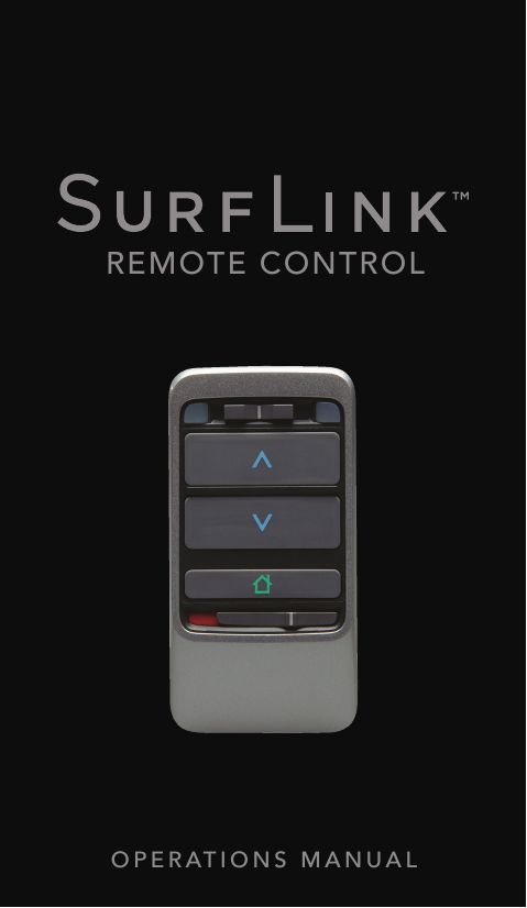 REMOTE CONTROLOPERATIONS MANUAL
