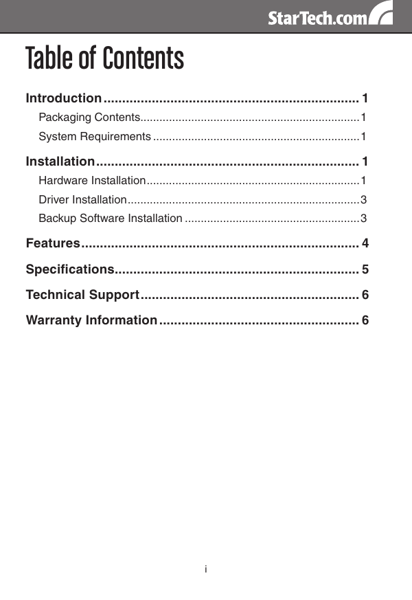 Page 3 of 10 - Startech-Com Startech-Com-Sat2510Bu2B-Users-Manual-  Startech-com-sat2510bu2b-users-manual