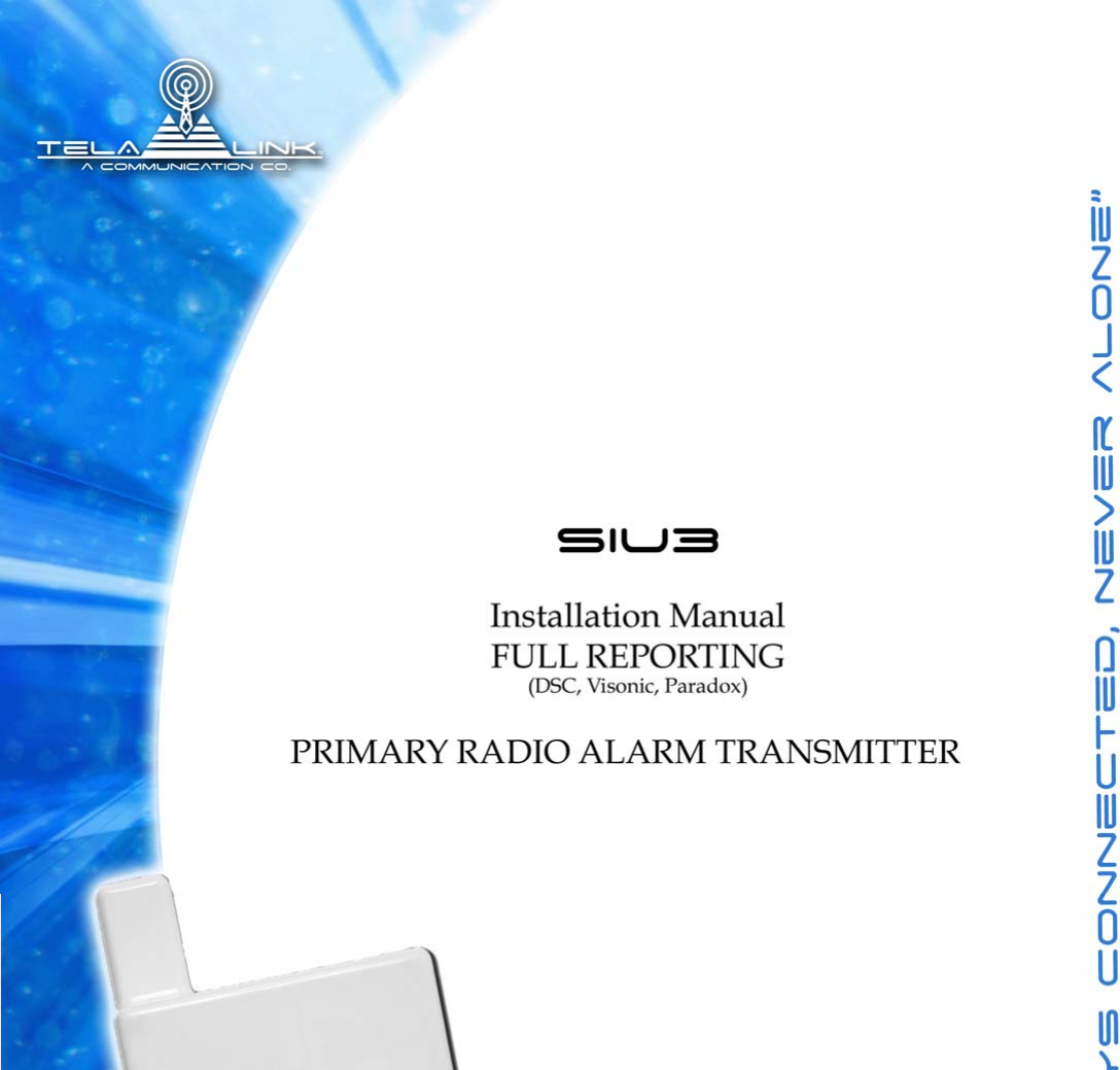  18                  Full Reporting Cover Page                            