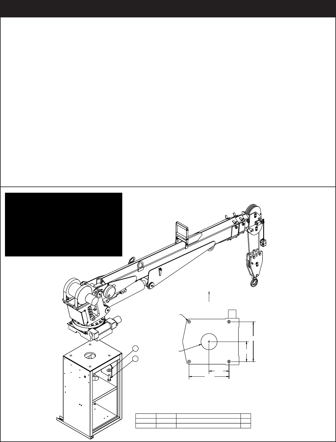 Stellar Industries 12628 Users Manual Telescopic Crane