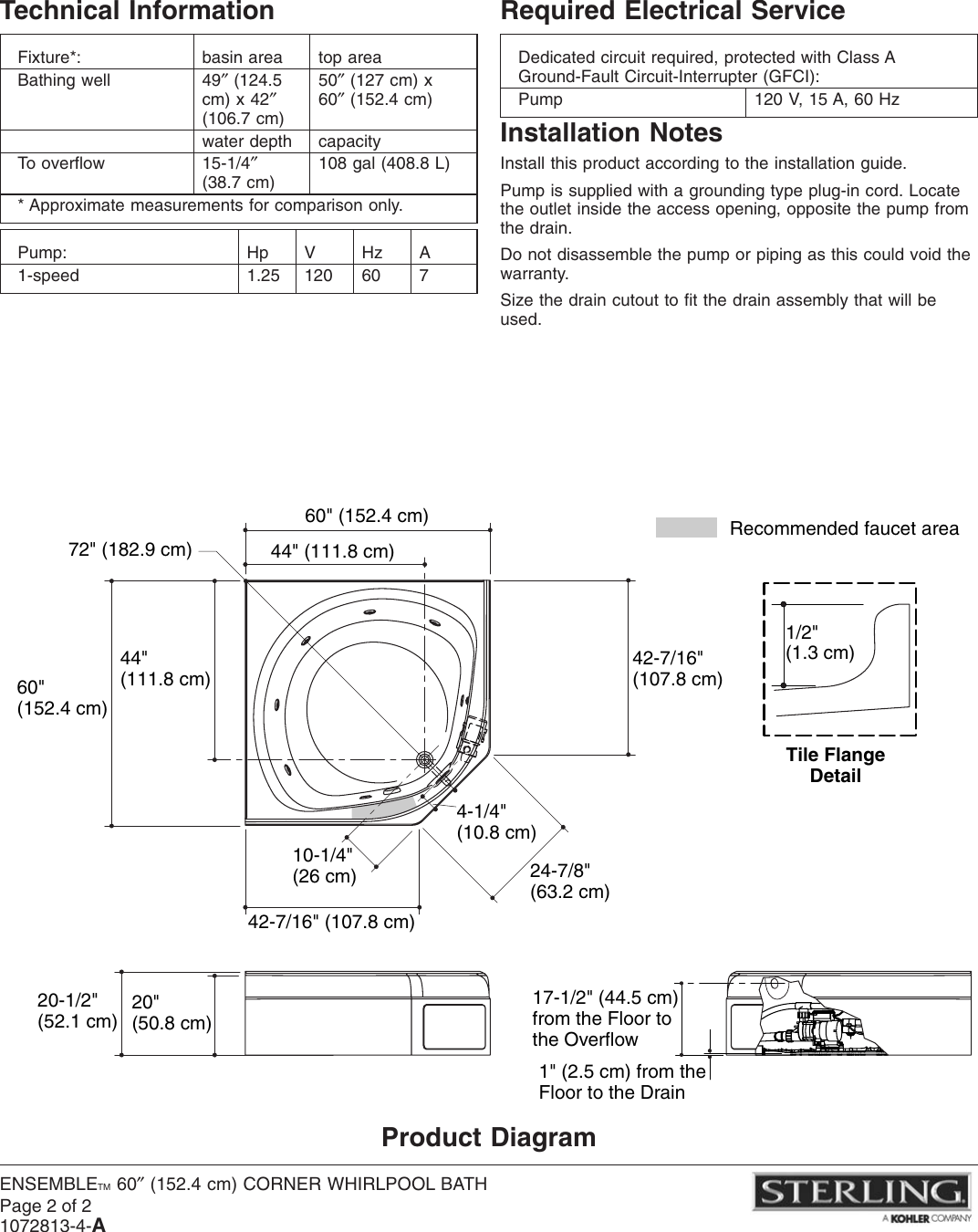 Page 2 of 2 - Sterling-Plumbing Sterling-Plumbing-76131100-Users-Manual- No Job Name  Sterling-plumbing-76131100-users-manual